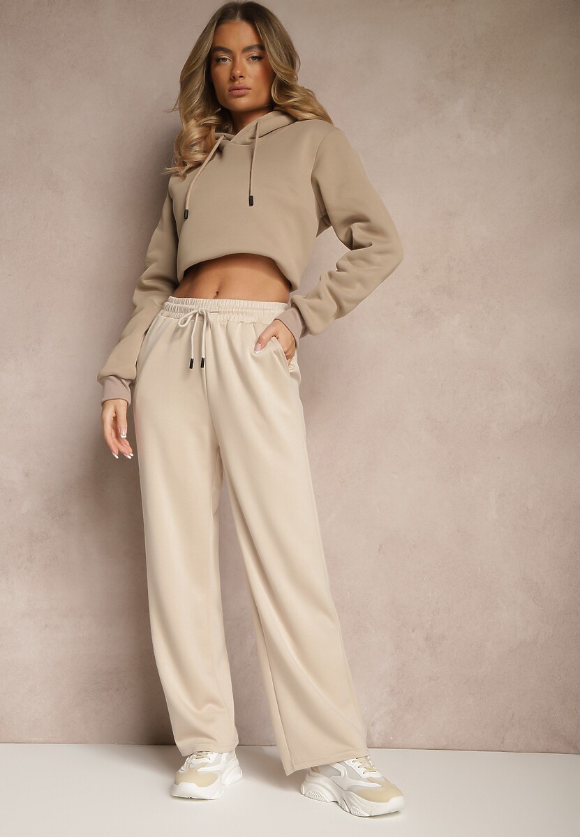 Pantaloni Ellanoria Bej 2