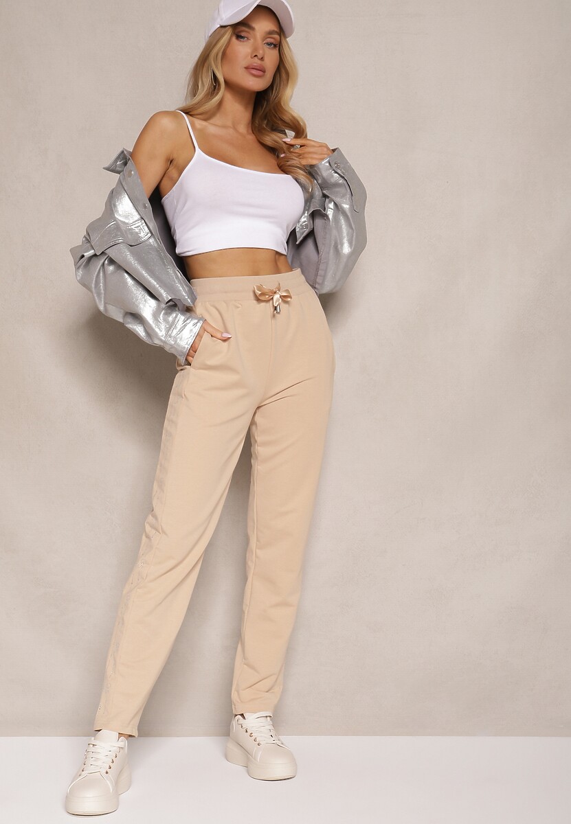 Pantaloni Anniren Bej 1