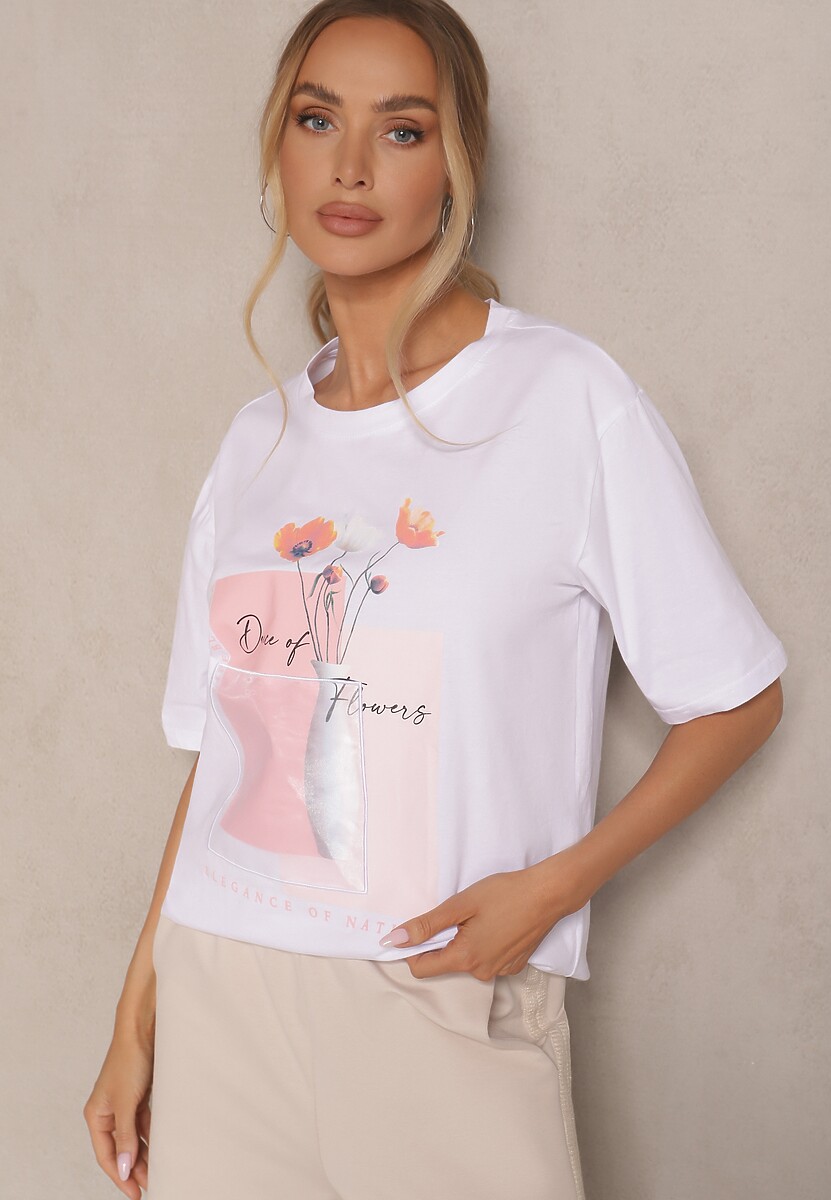 T-shirt Setolina Alb 1