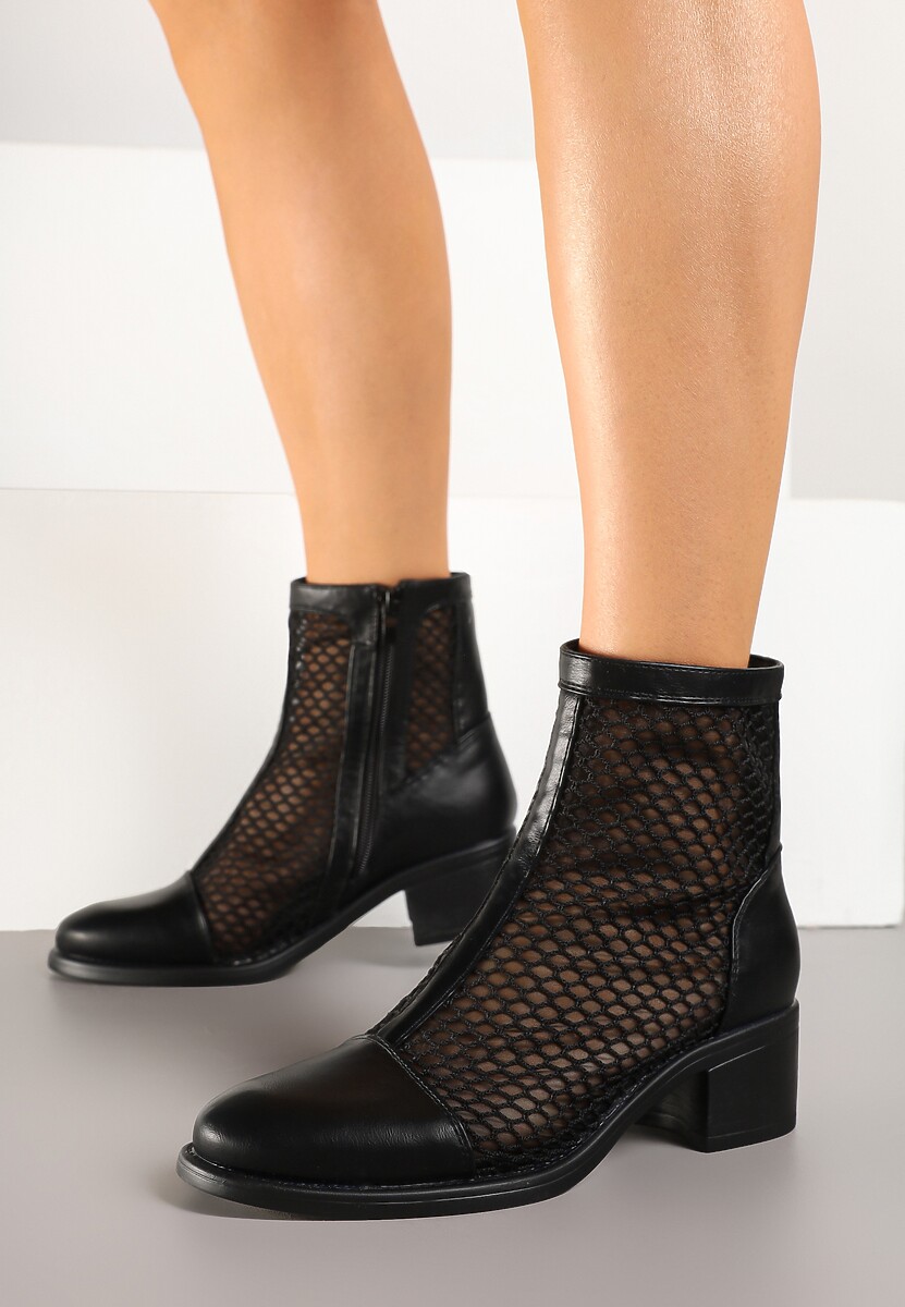 Botine Elanirela Negre 1