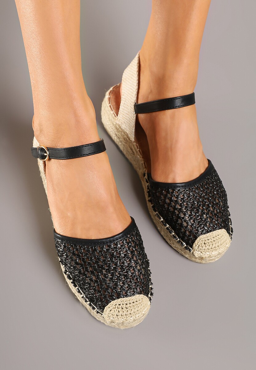 Espadrile Alianara Negre 3