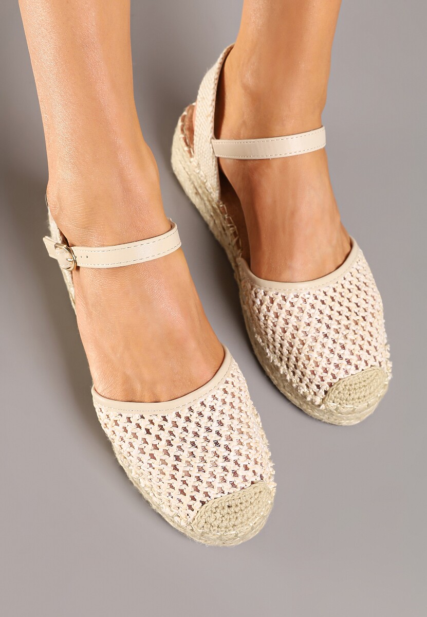 Espadrile Alianara Bej 3