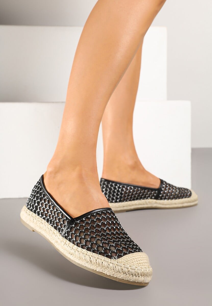 Espadrile Setariva Negre 2