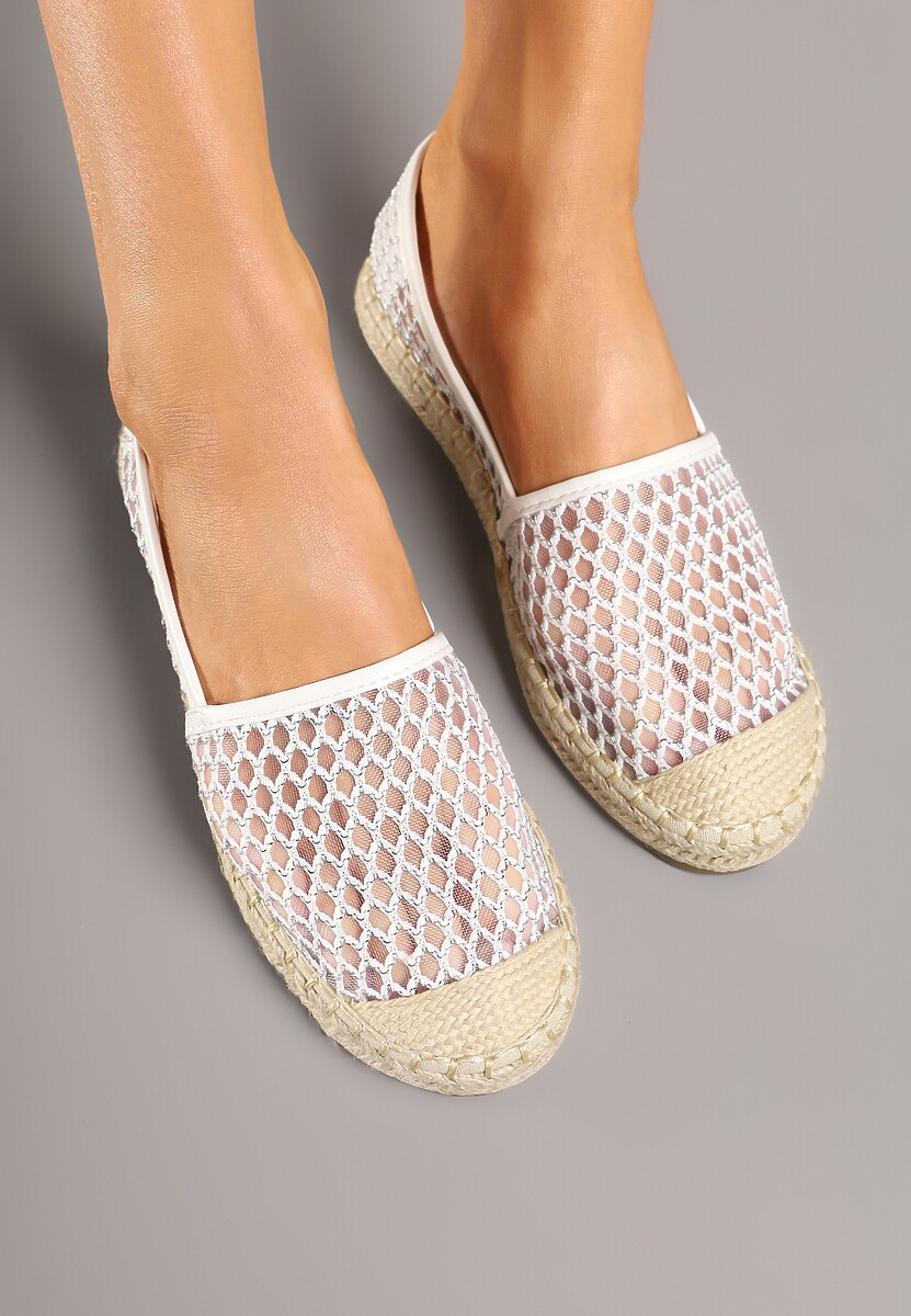 Espadrile Setariva Albe 3