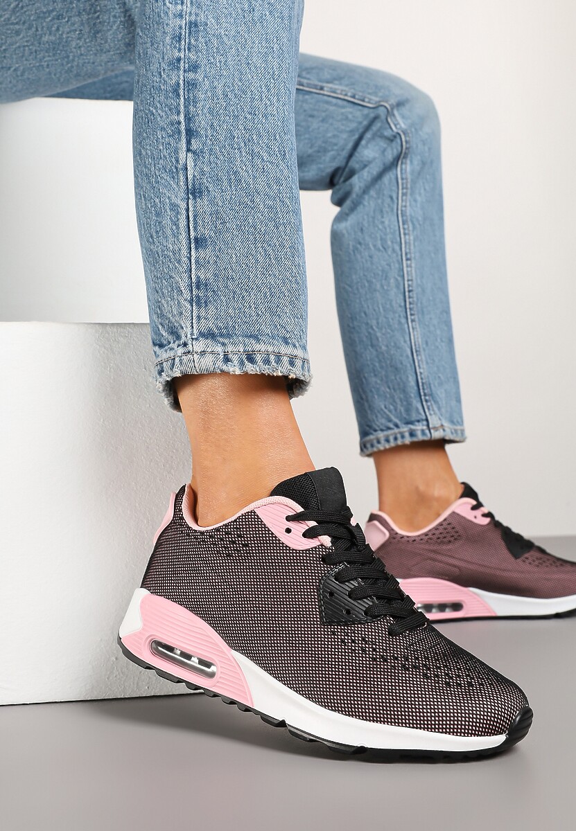 Pantofi sport Zalitea Negru cu roz 1