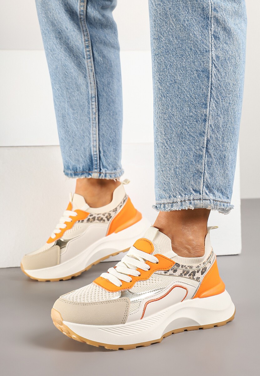 Sneakers Aillifia Portocalii 3