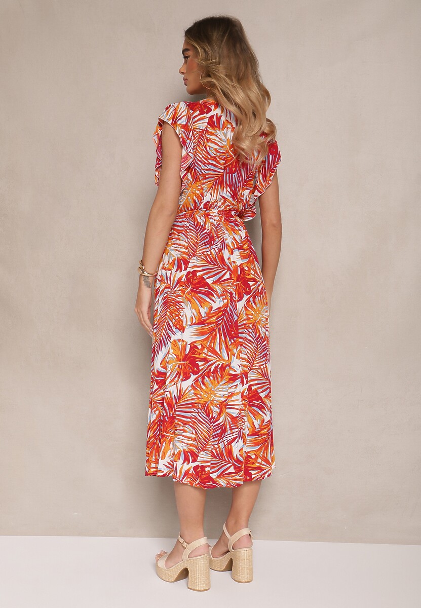 Rochie Lanadena Portocalie 3