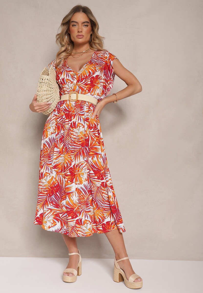 Rochie Lanadena Portocalie 2