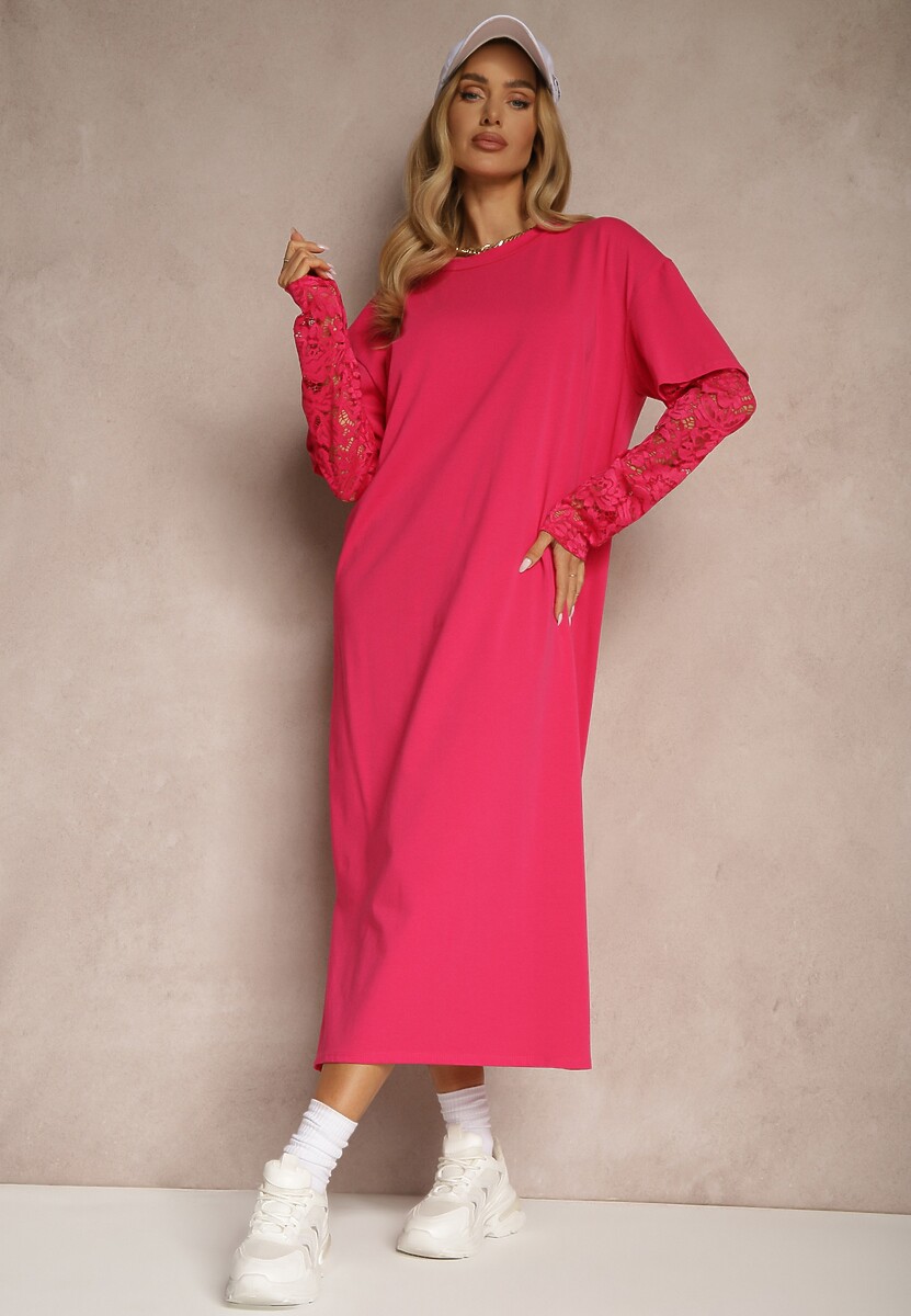 Rochie Tanisla Fucsia 1