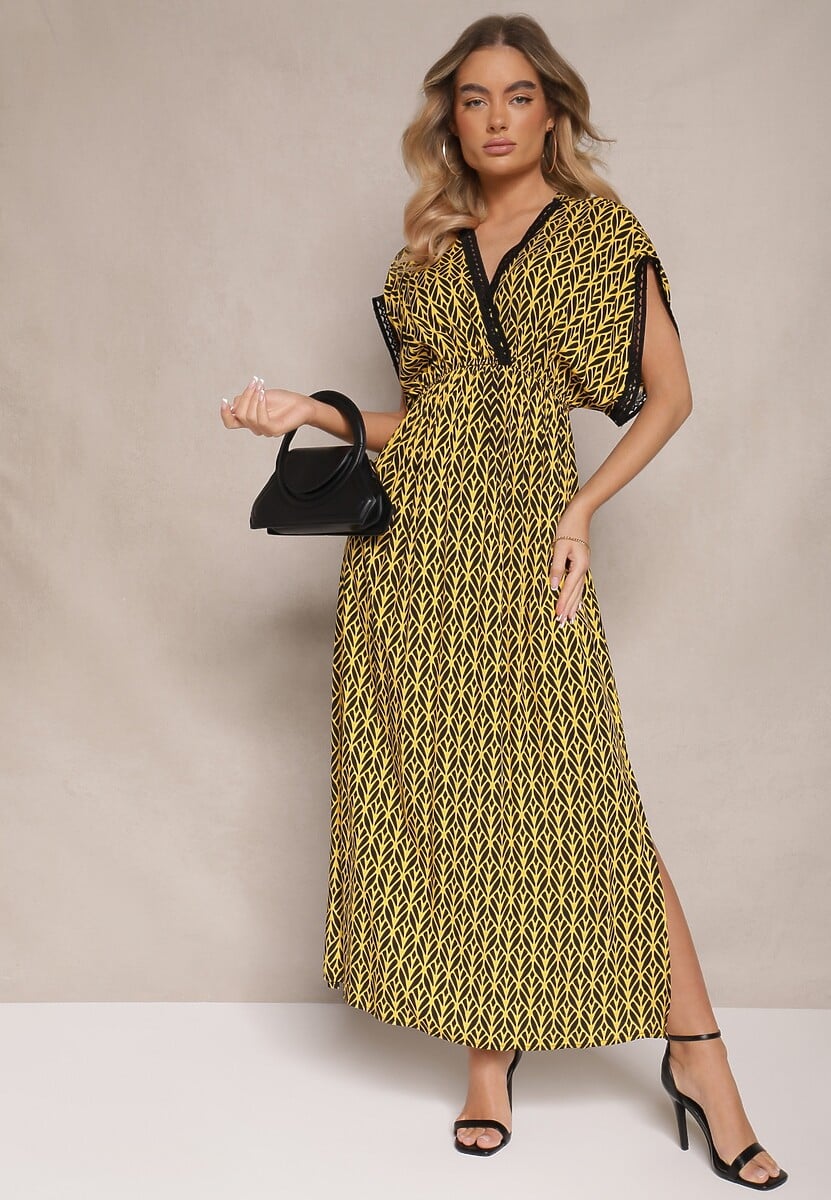 Rochie Lanadria Galbenă 2