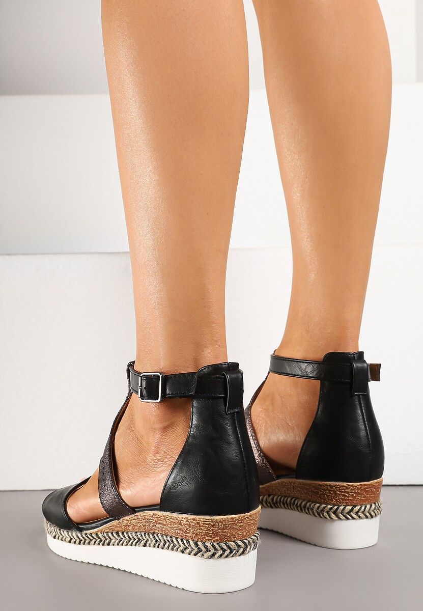 Sandale Larisna Negre 3