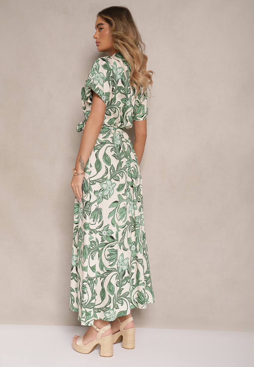 Rochie Sanilania Verde închis 3