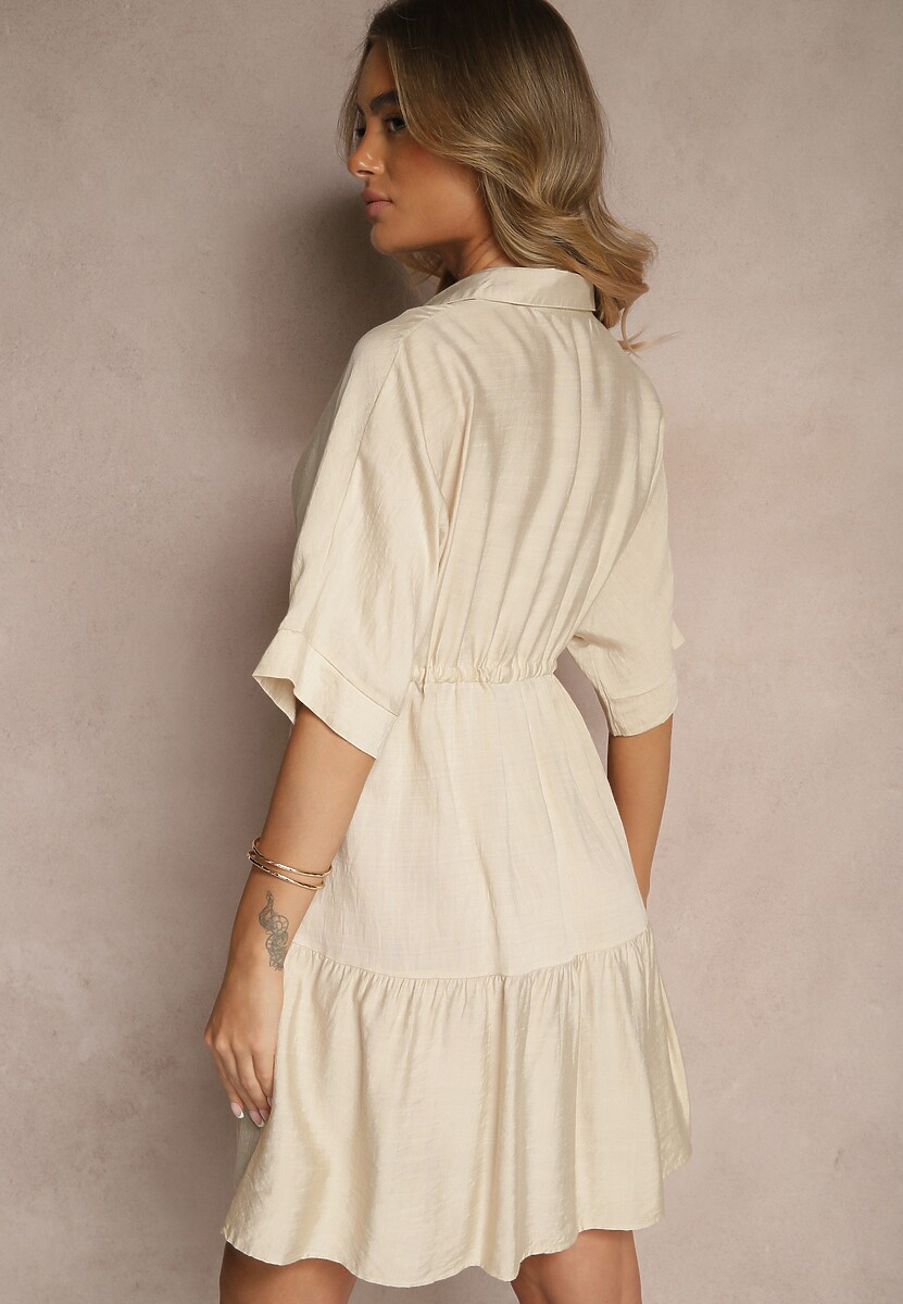Rochie Nanovias Bej deschis 3