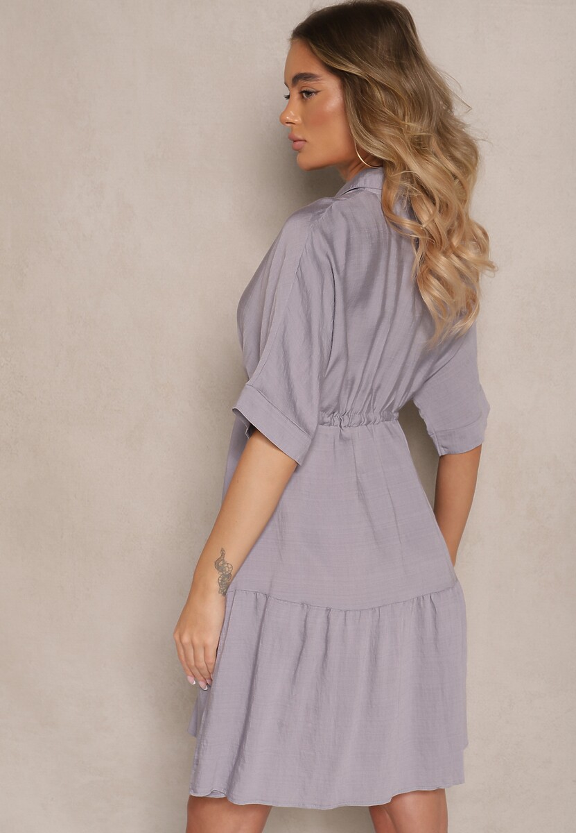 Rochie Nanovias Gri 3
