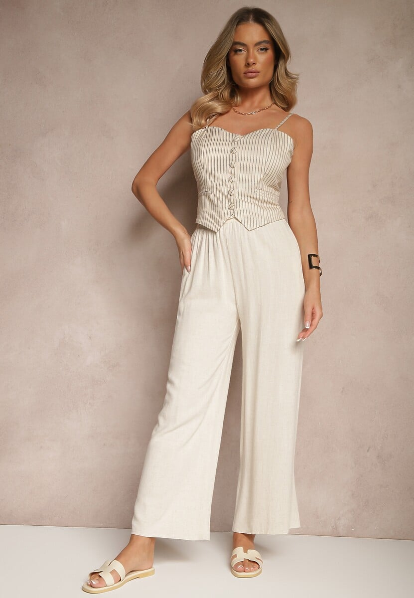 Pantaloni Sanitria Bej 1