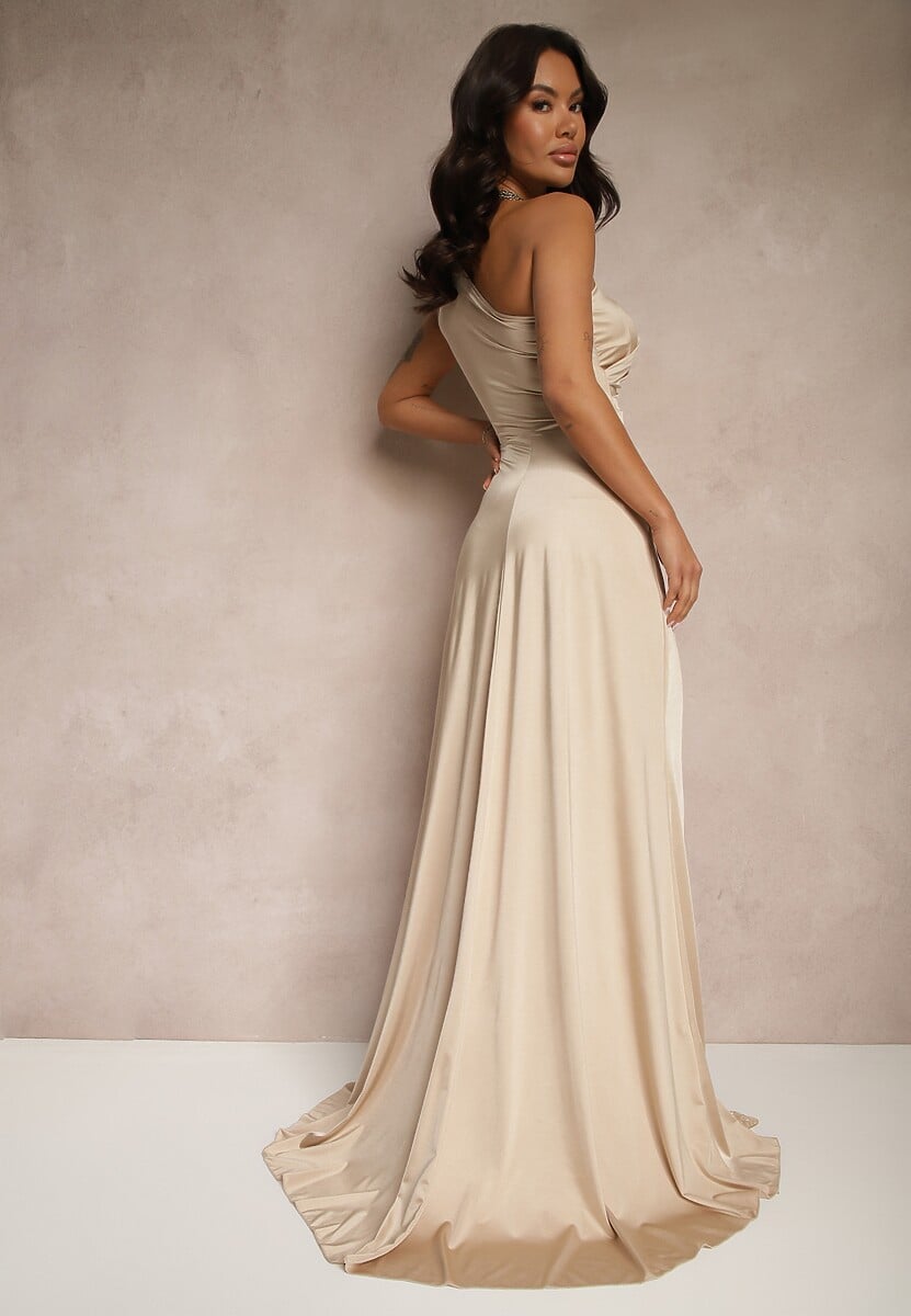 Rochie Taliona Bej 3