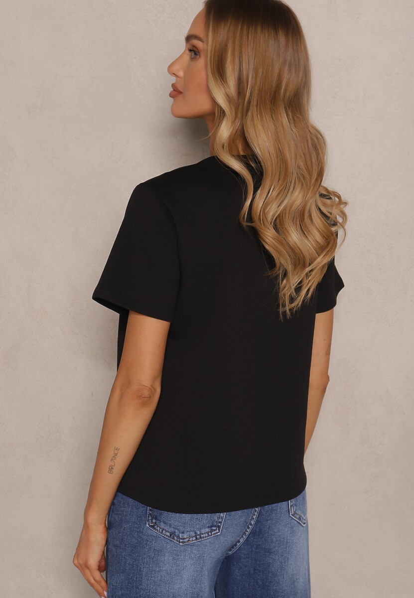 T-shirt Idivoria Negru 3