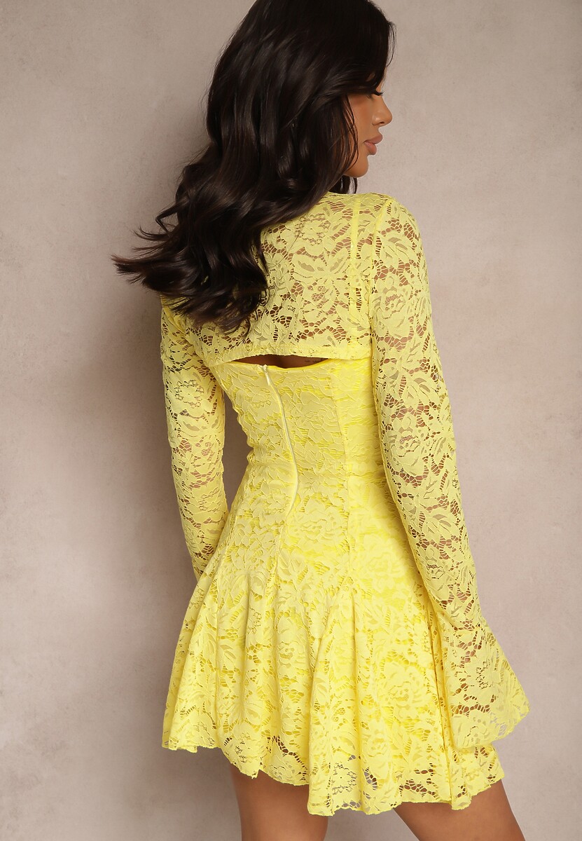 Rochie Nelfedi Galbenă 3