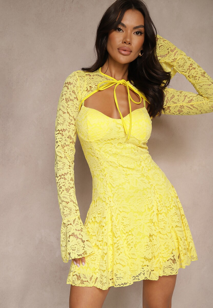 Rochie Nelfedi Galbenă 1