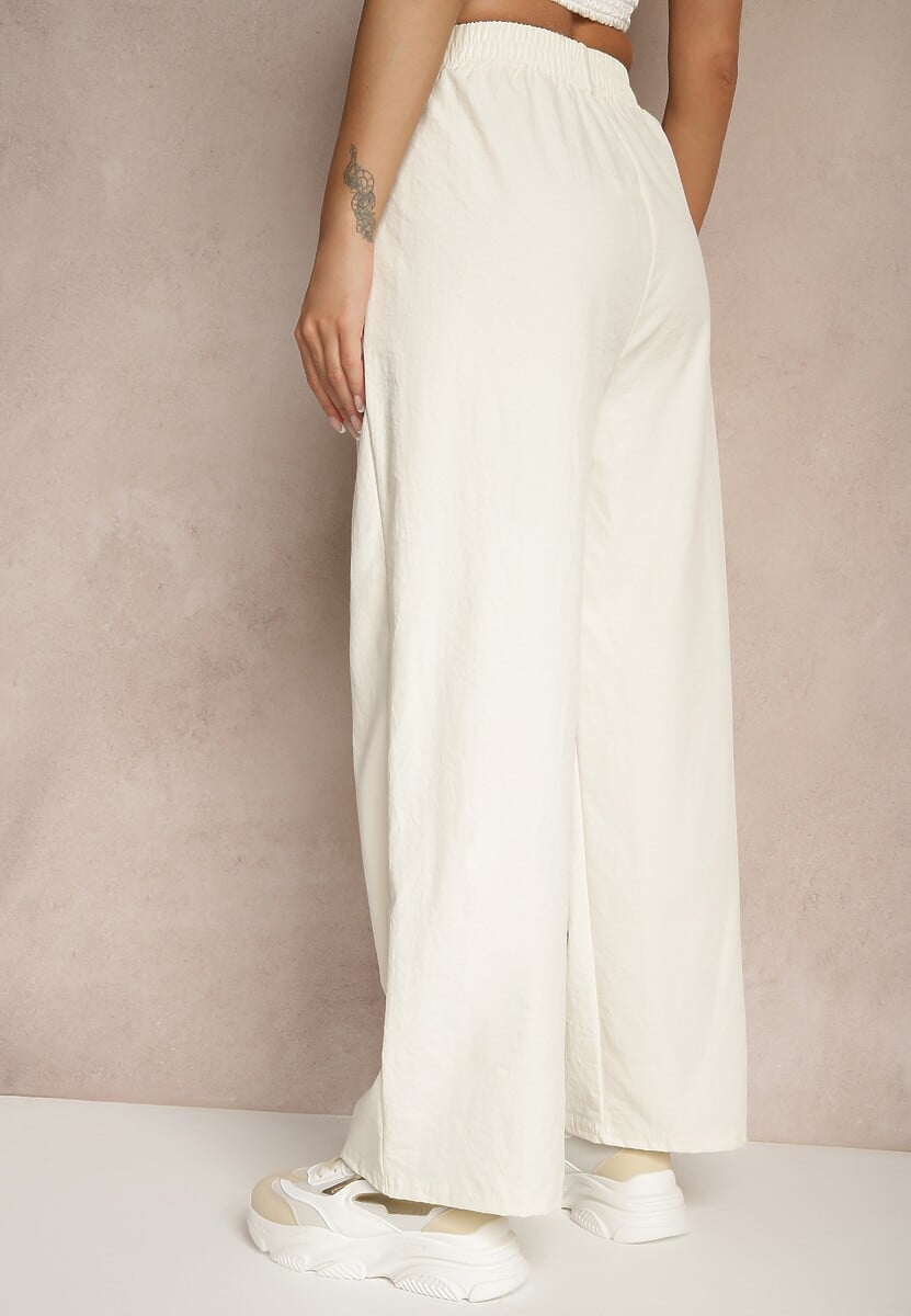 Pantaloni Naneriela Bej deschis 3