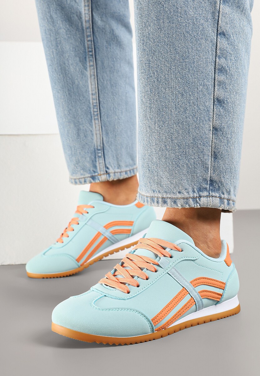Sneakers Deniffia Portocalii 3