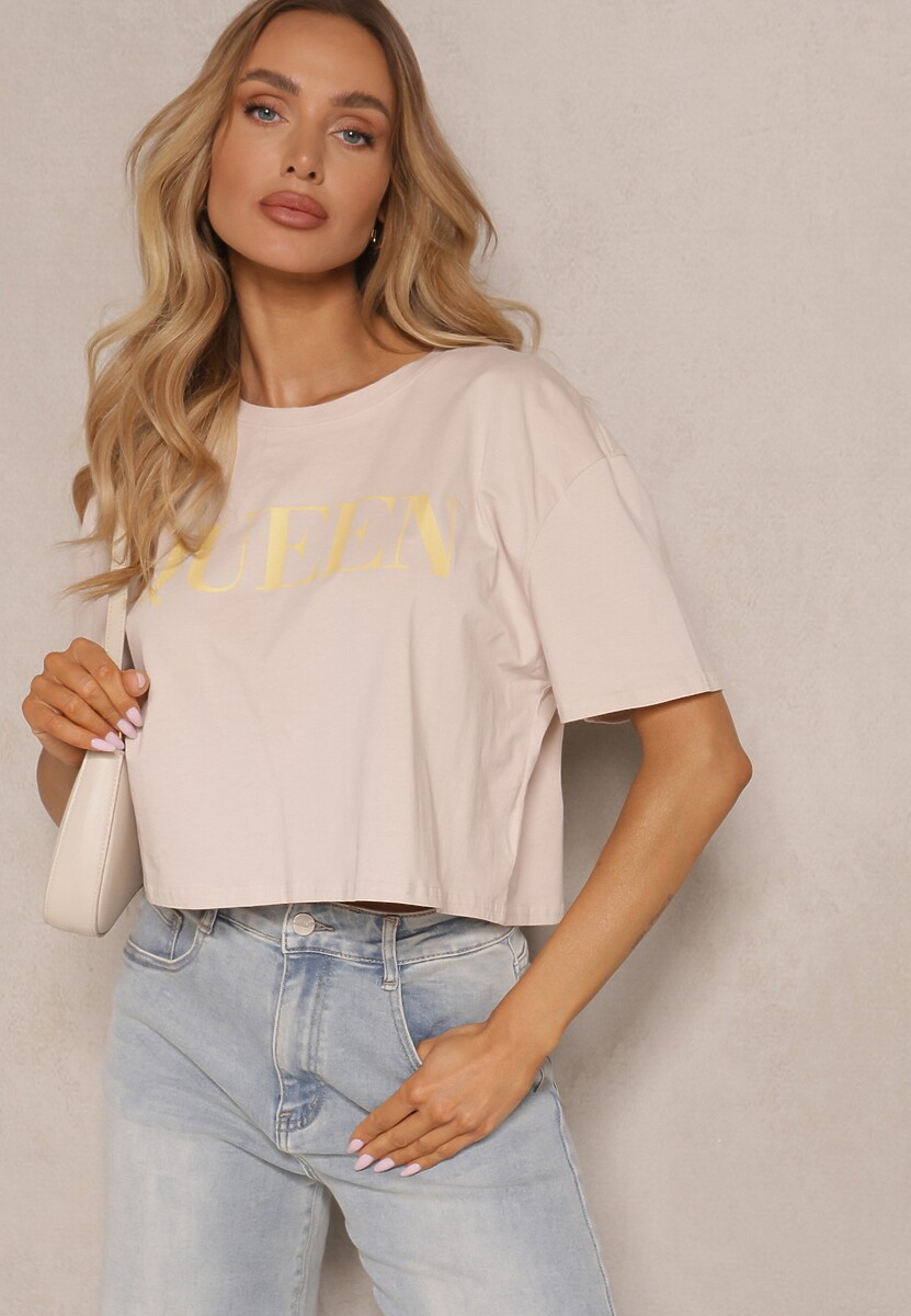 T-shirt Norfitis Bej închis 2