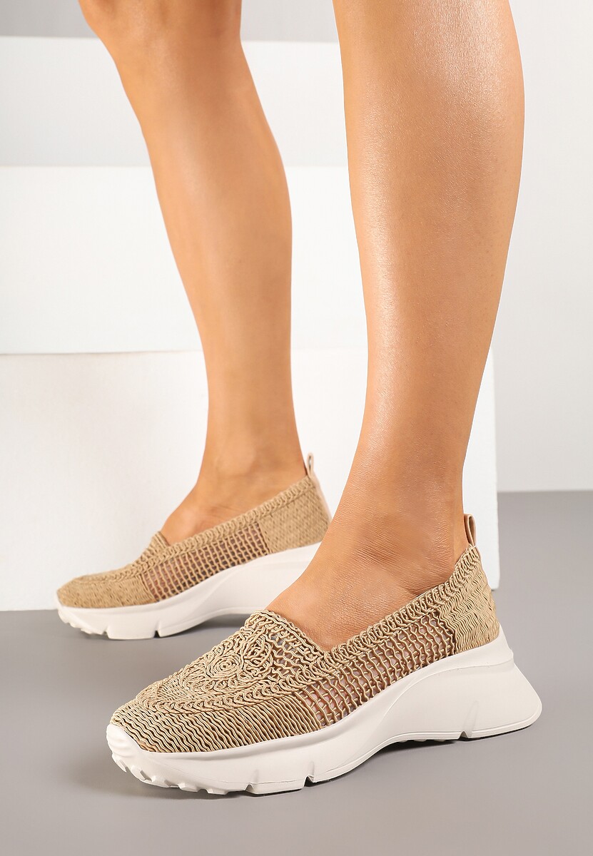 Pantofi casual Lurinne Bej închis 1
