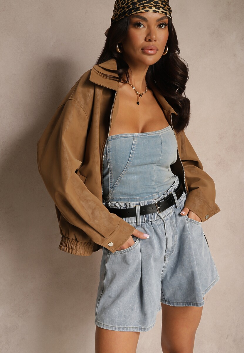 Pantaloni scurți Alanissa Albastru deschis 1