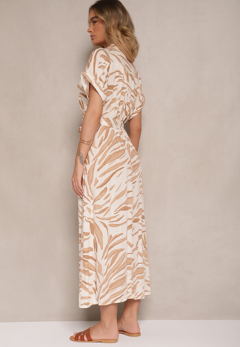 Rochie Florloti Bej deschis 3