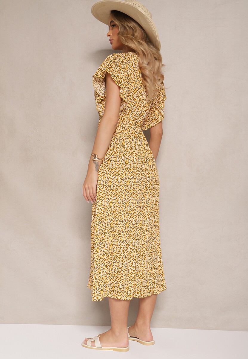 Rochie Aluvellae Galbenă 3