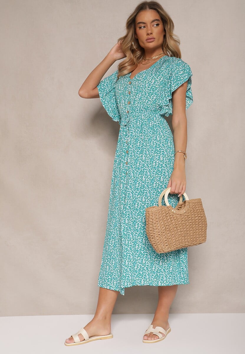 Rochie Aluvellae Verde 2