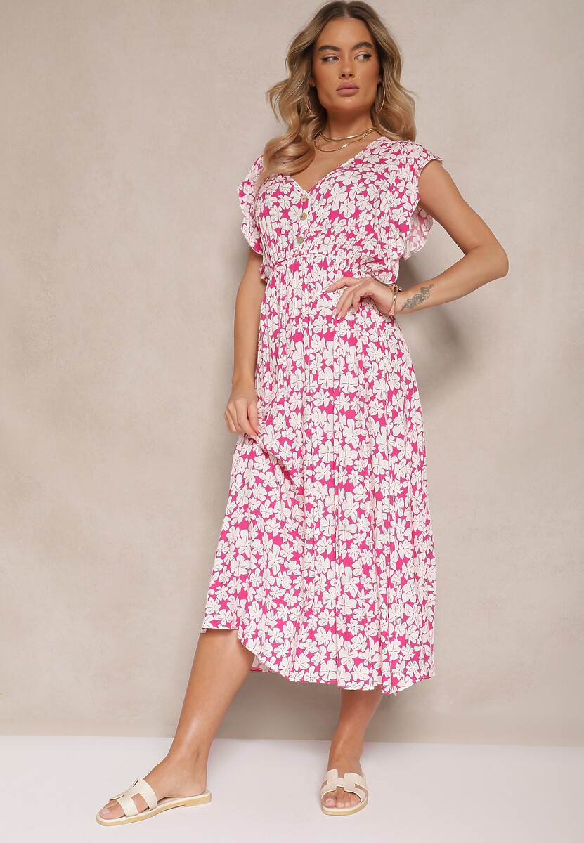 Rochie Alaniria Fucsia 1