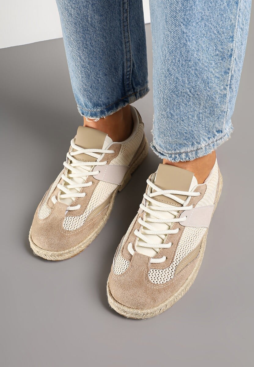 Sneakers Grelloti Bej închis 3