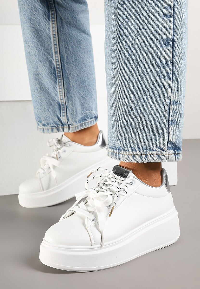 Sneakers Zdivoria Argintii 2