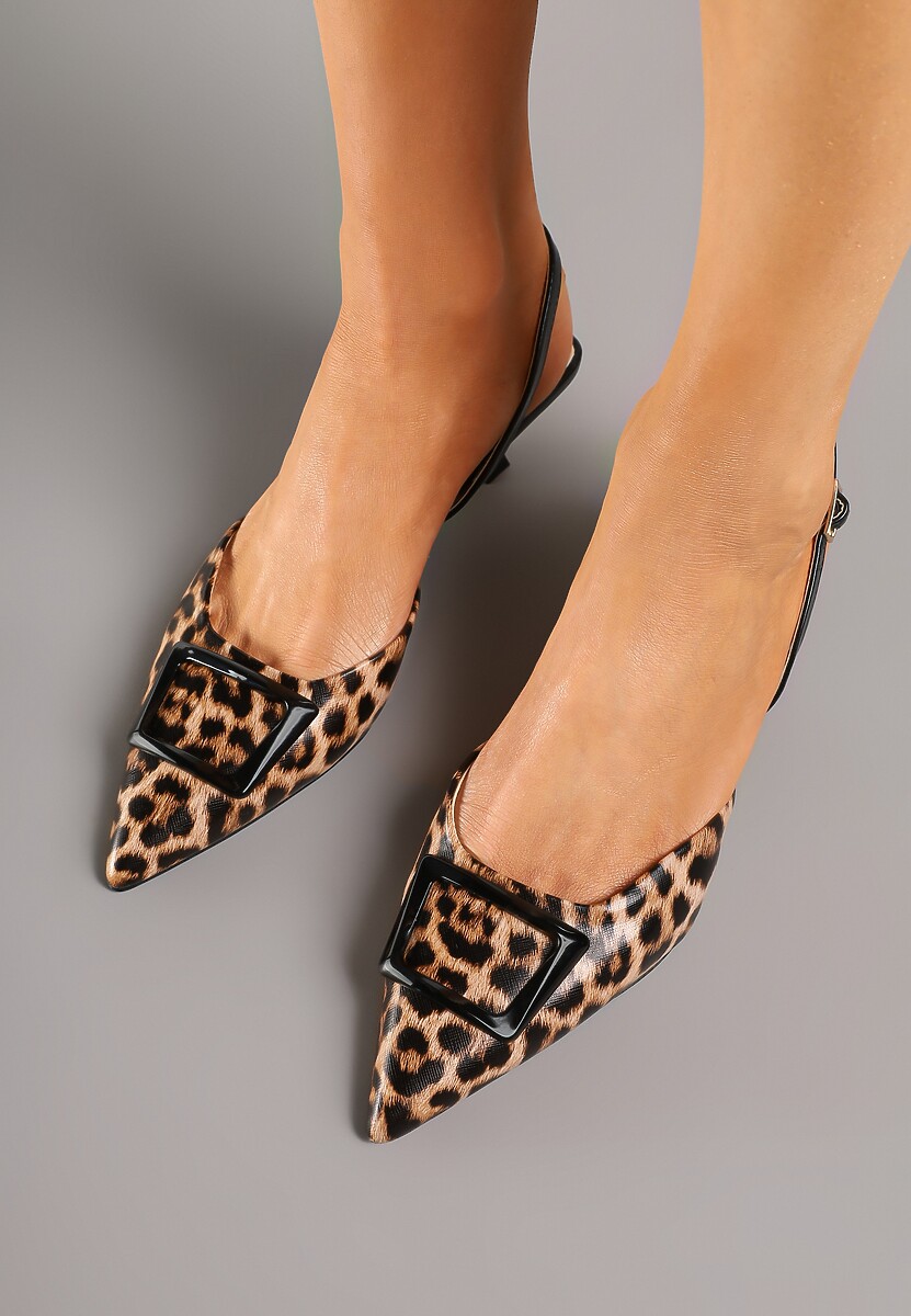 Sandale Lavloti Imprimeu leopard 3
