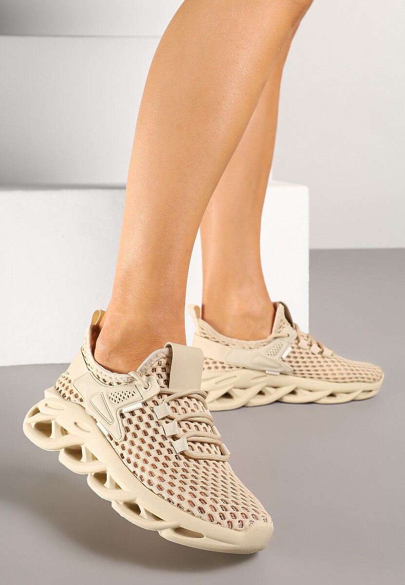 Sneakers Teliriella Bej închis 1