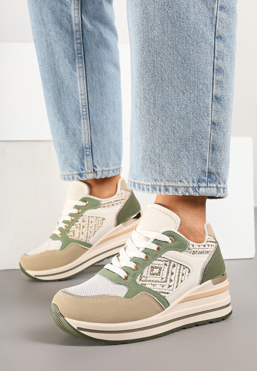 Sneakers Tillineira Bej închis 2
