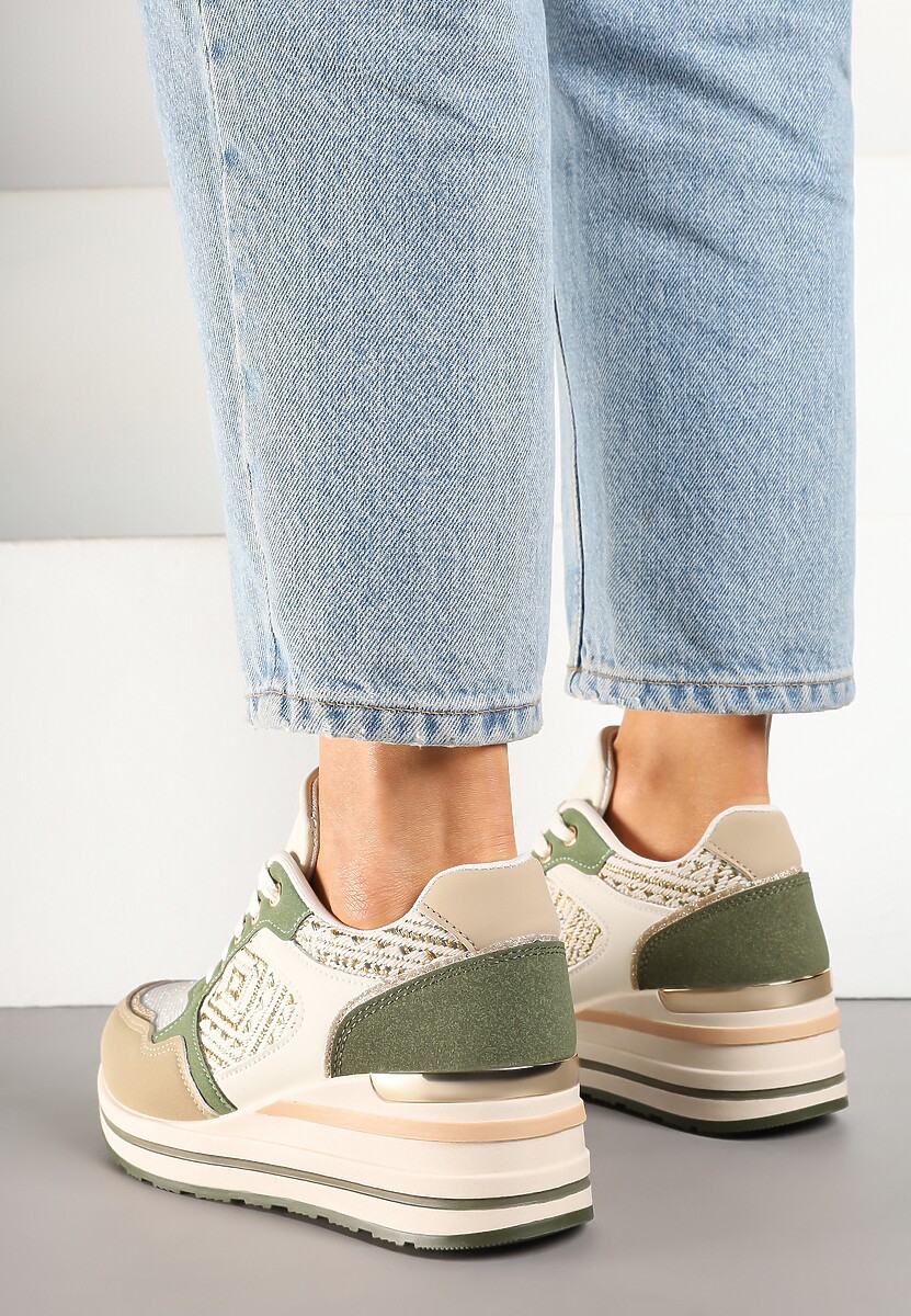 Sneakers Tillineira Bej închis 3