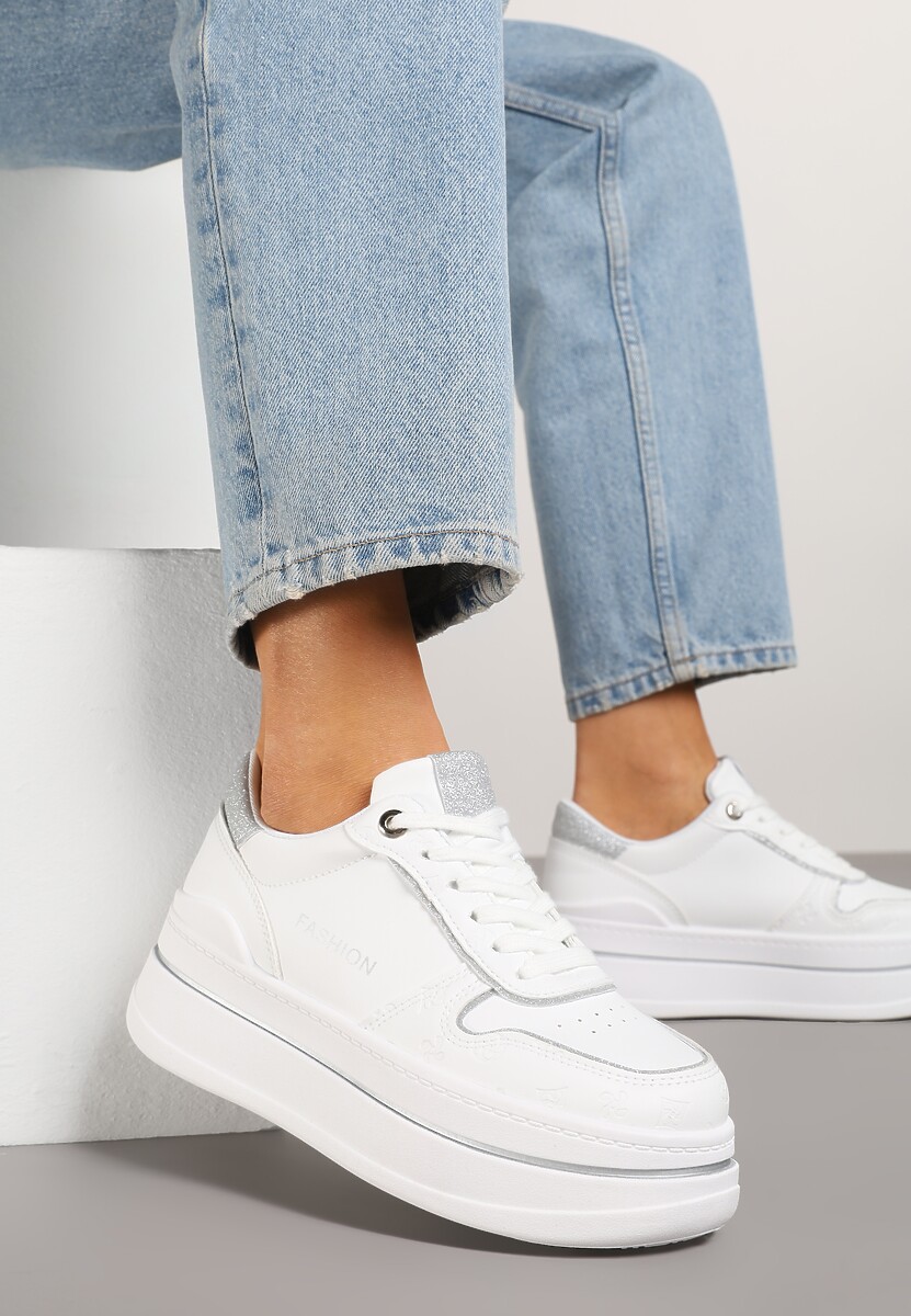 Sneakers Udivoria Argintii 1