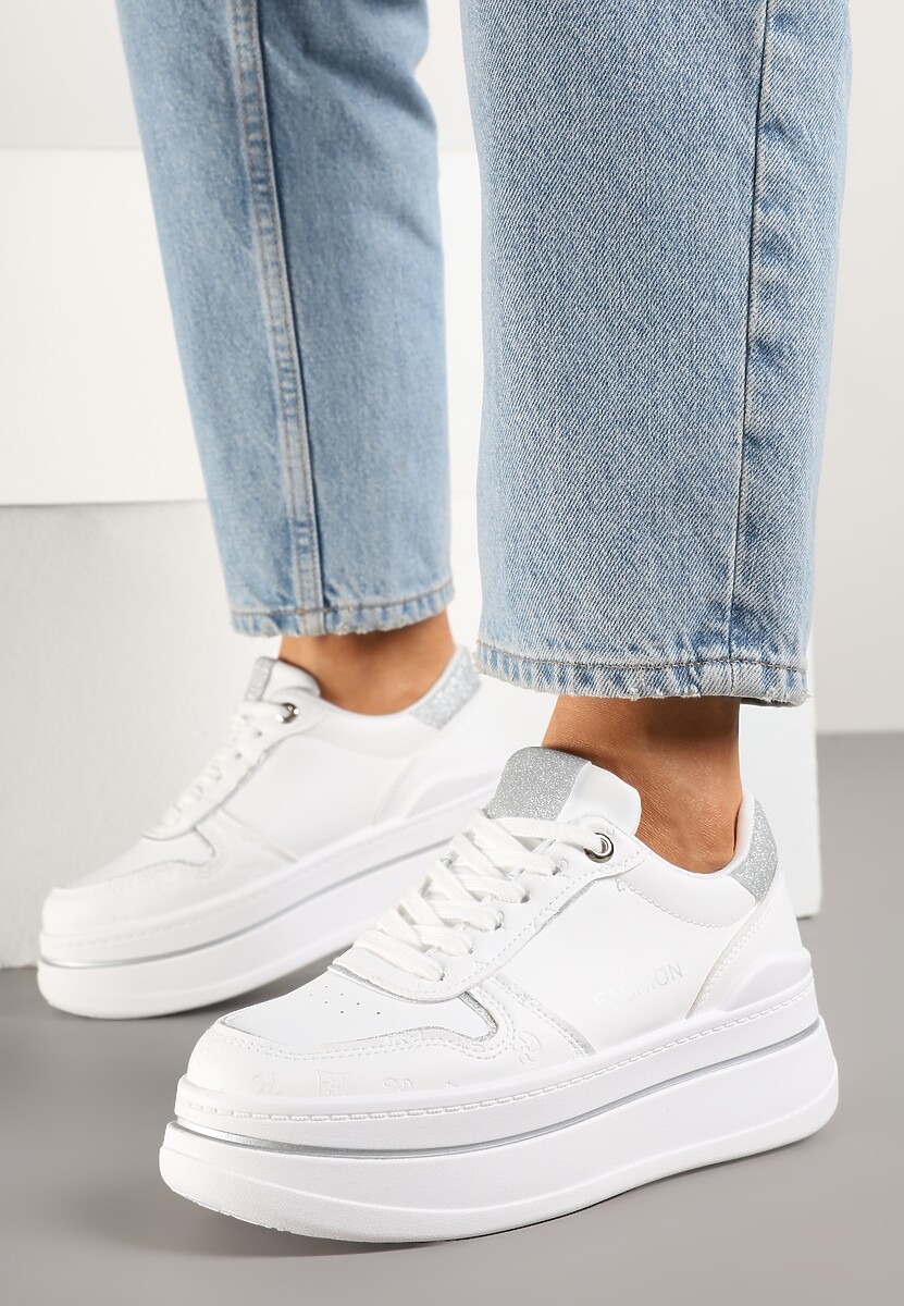 Sneakers Udivoria Argintii 2