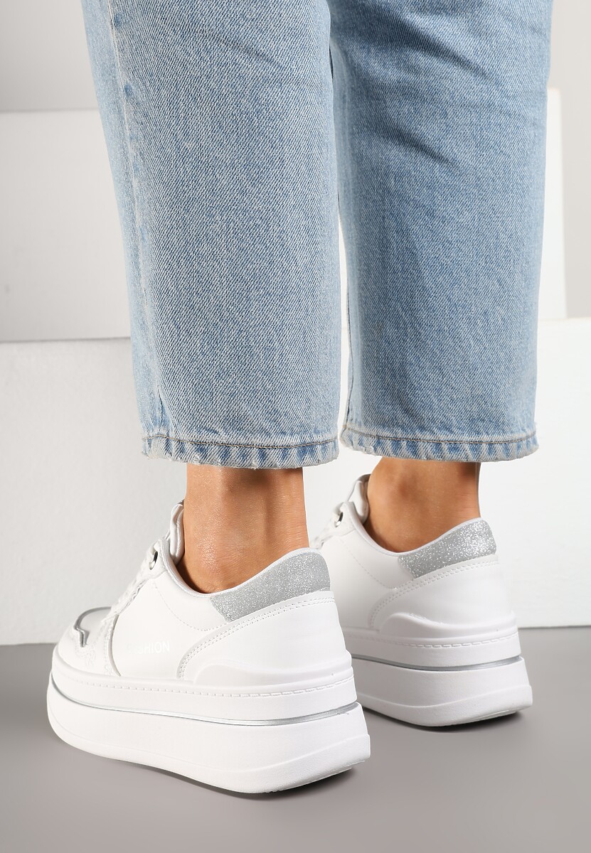 Sneakers Udivoria Argintii 3