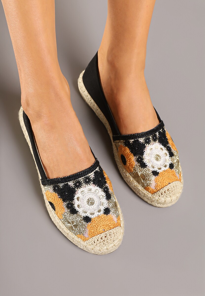 Espadrile Toliata Negre 3