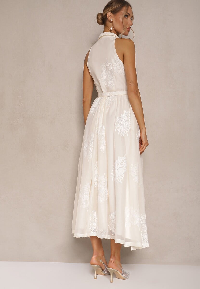 Rochie Sarivra Bej 3