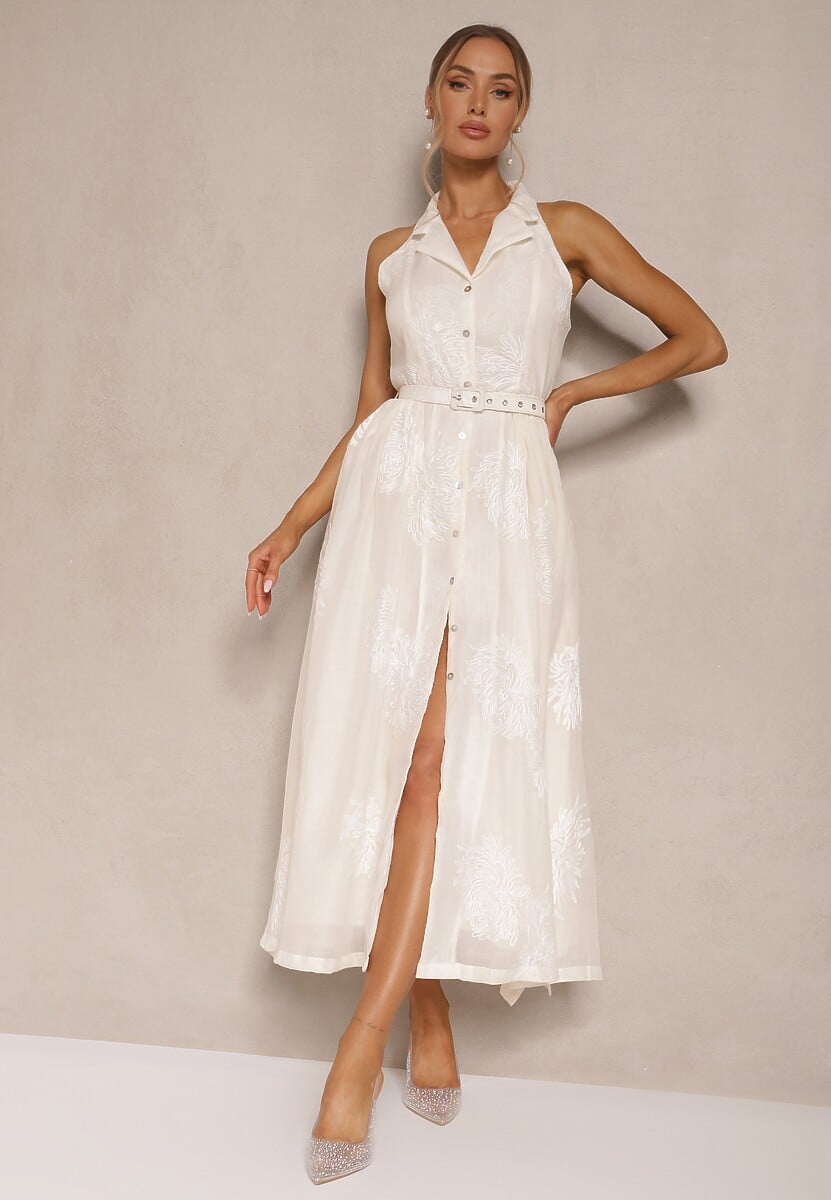Rochie Sarivra Bej 1