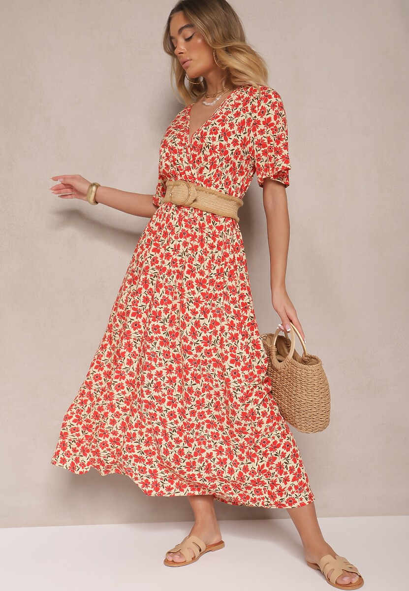 Rochie Borriz Bej deschis 2