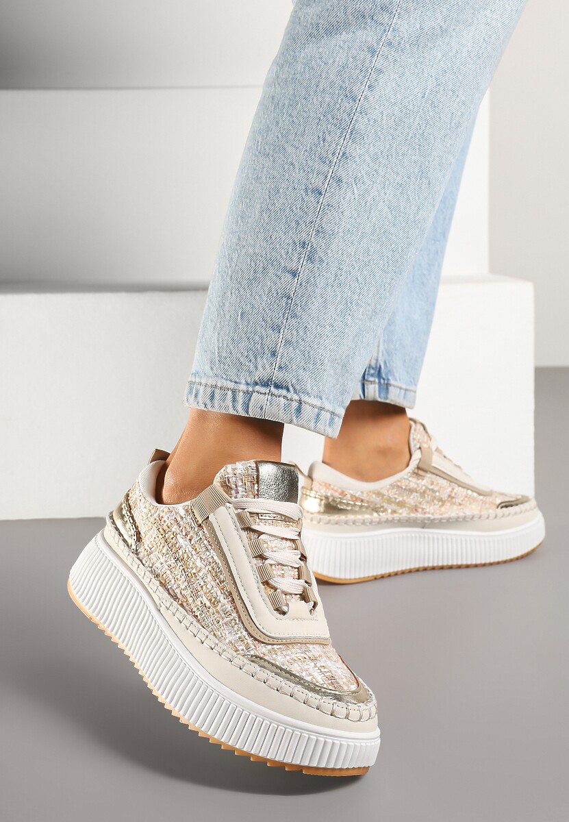 Sneakers Ulandrelia Bej închis 1