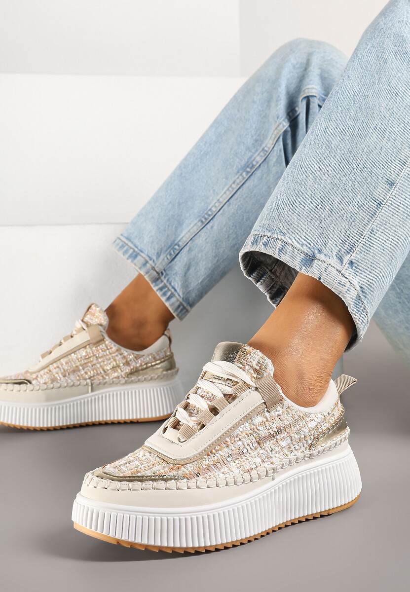 Sneakers Ulandrelia Bej închis 2
