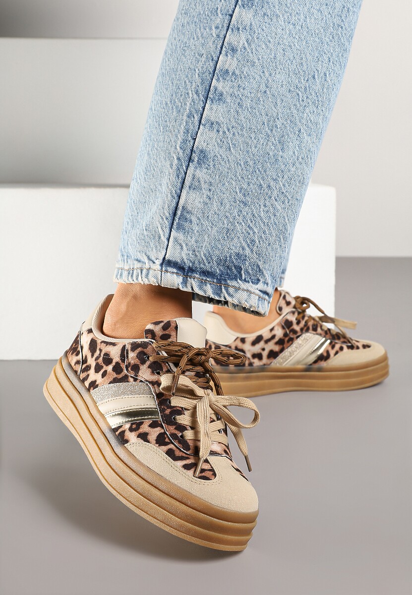 Sneakers Teladriena Imprimeu leopard 1