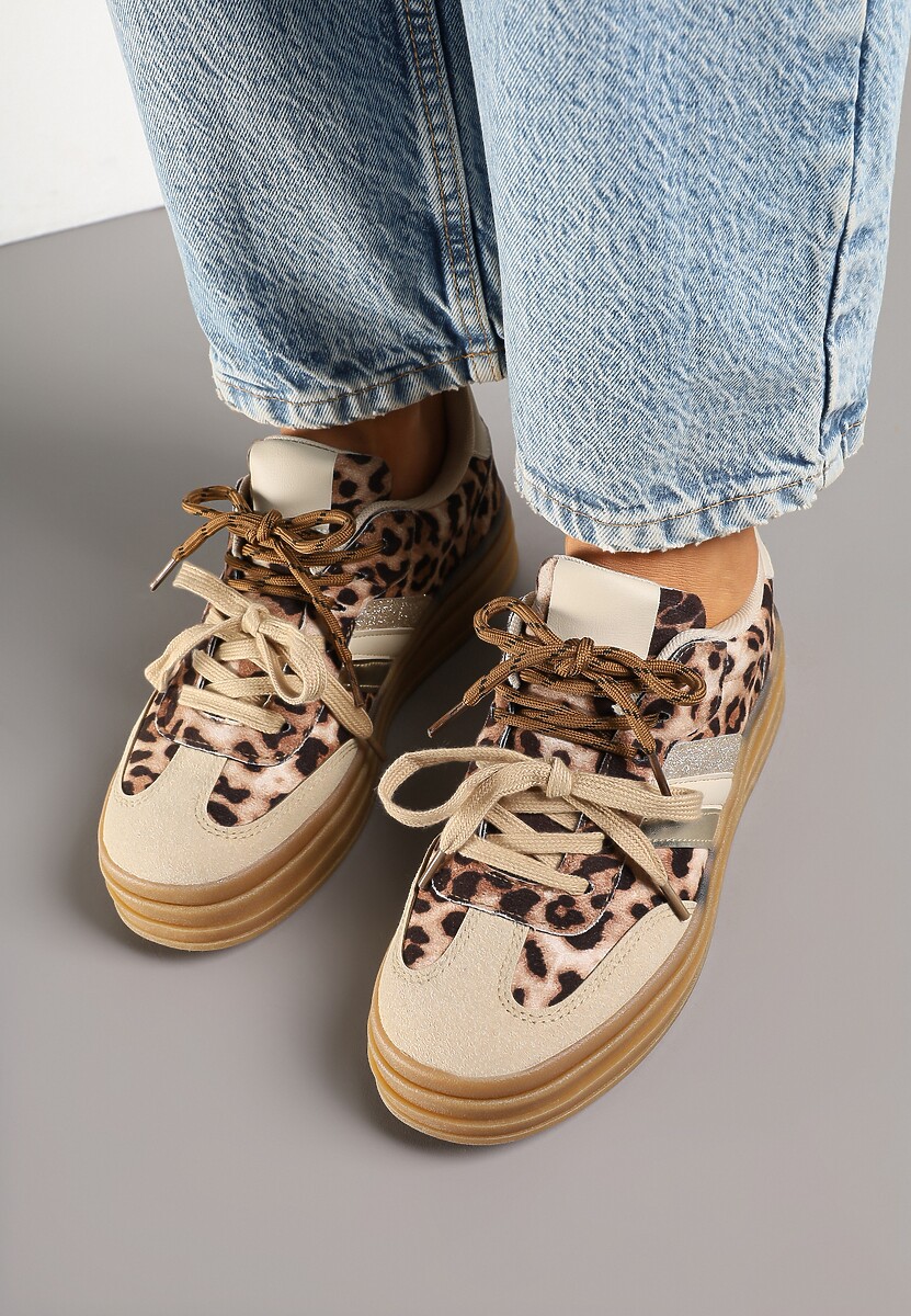 Sneakers Teladriena Imprimeu leopard 3