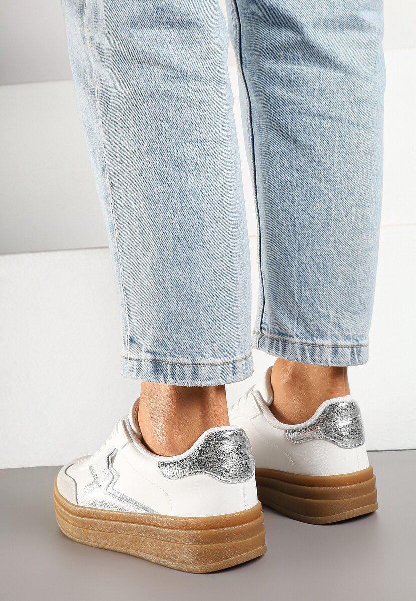 Sneakers Tolivanna Argintii 3